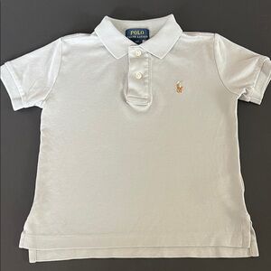 Polo by Ralph Lauren Boys Light Gray Polo Shirt